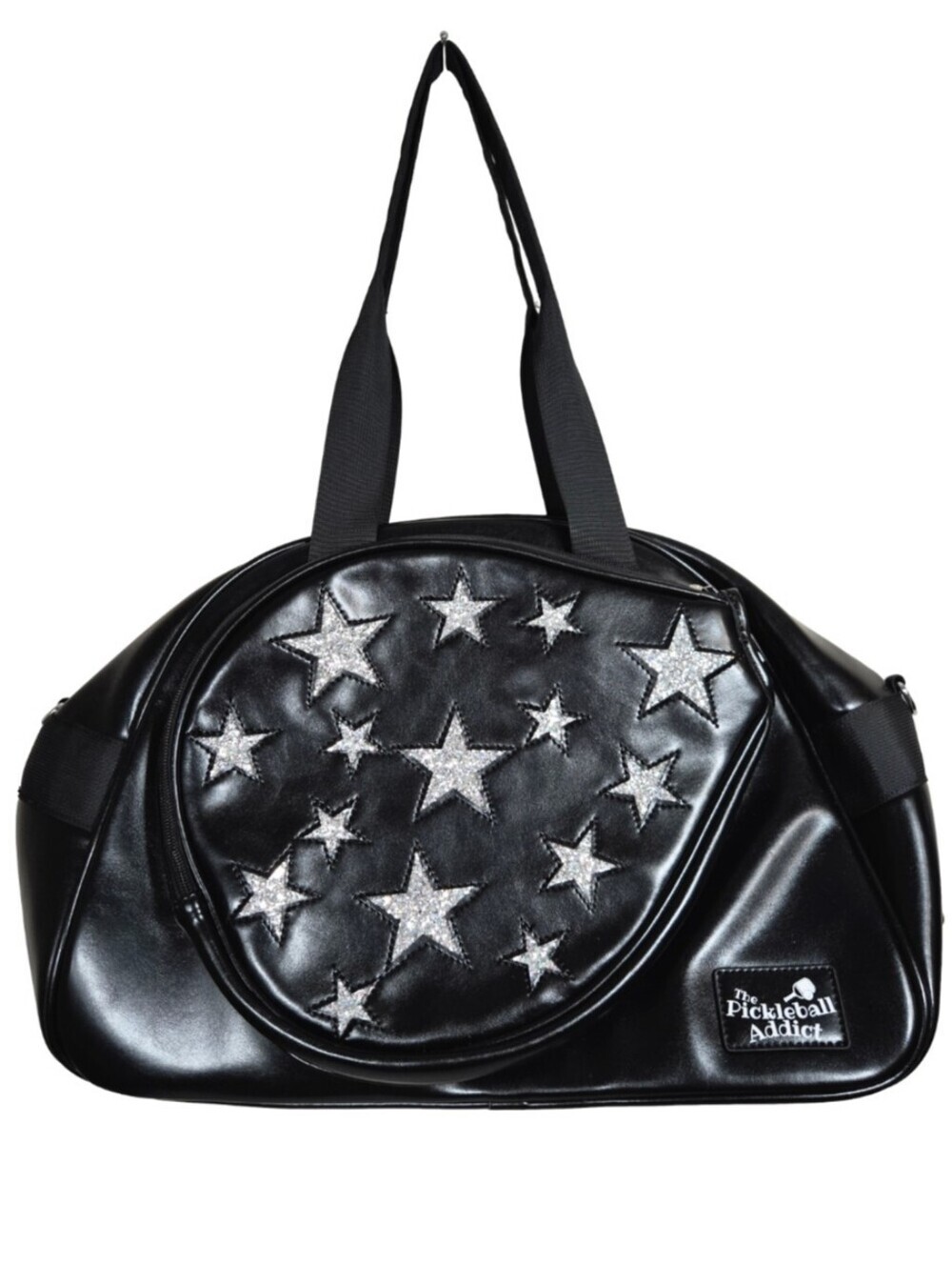 🔥💲⬇️Pickle Ball Addict Black W/ Silver "A Star Is Born" Paddle Bag, OS ~ NWT